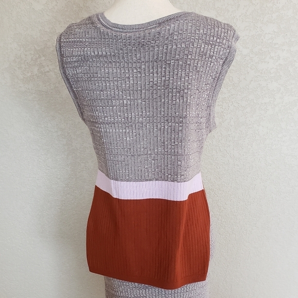 Free people knit set ribbed skirt and tank top - Picture 9 of 11